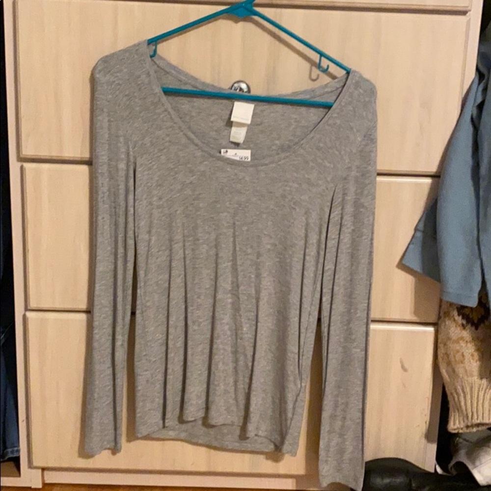 Grey Long Sleeve Shirt